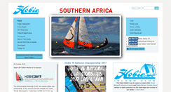 Desktop Screenshot of hobie.co.za